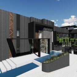 Contemporary Beachfront Mansion 4