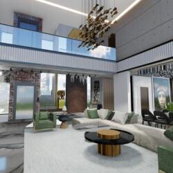 Contemporary Beachfront Mansion 9